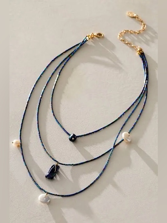 Free People Jewelry - NWT Free People x Ariana OST Celebrate Layered Necklace